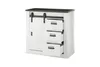Kommode Sherwood 51 Pinie weiß anthrazit mit soft-close 93 Produktbild-Vorschau 4