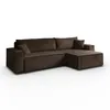 Gepolstertes Ecksofa CARLOS XL Cord Poso 06 Produktbild-Vorschau 2