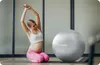 Nukido Těhotenský aerobní míč 65 cm NS-951 šedý Anteprima dell’immagine prodotto 8