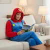 Onesie Kigurumi pigiama Super Mario costume travestimento Anteprima dell’immagine prodotto 2