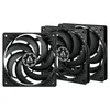 ARCTIC Lüfter 120*120*15 P12 SLIM PWM PST 3pcs Value Pack Voir les images du produit 1