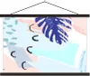 MuchoWow® Textilposter Sommer - Laub - Blau 150x100 cm mit Produktbild-Vorschau 1