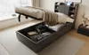Letto Sweiko in legno 90 x 200 cm, letto idraulico, testata Anteprima dell’immagine prodotto 17