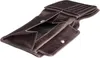 mano Leder Geldbörse Don Luca Coin Wallet with Flap Dark Produktbild-Vorschau 12