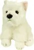 Kuscheltier Hund West Highland Terrier 30 cm sitzend weiß Produktbild-Vorschau 1