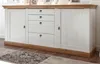 Sideboard "Hemsby" in weiß Pinie und Eiche Wotan Landhaus Produktbild-Vorschau 2