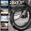 E-Bike Cityrad OT30 Pro 3 rad Faltbares E-Fahrrad 864WH Produktbild-Vorschau 8