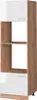 Mikrowellenschrank Vicco R-Line Weiß Hochglanz 60 cm, Model Produktbild-Vorschau 1