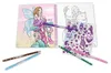 Depesche TOPModel Fairy Love Malbuch mit Pailletten Design, Produktbild-Vorschau 3