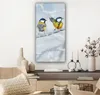 MuchoWow® - Leinwandbilder - Vogel - Kohlmeise - Winter - Produktbild-Vorschau 7