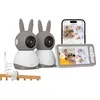 Babyphone mit 2 Kameras und APP 2K/5,0 Zoll WLAN Babyfon Produktbild-Vorschau 1