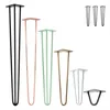 A collection of hairpin legs in various colors and sizes, displayed against a white background. Podgląd zdjęcia produktu
