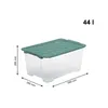 Rotho 1008105092, Aufbewahrungsbox, Grün, Transparent, Produktbild-Vorschau 7