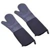1 Paar Extra Lange Silikon-Ofenhandschuhe, Hitzebeständige Produktbild-Vorschau 1