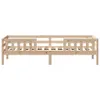 vidaXL Lit en bois massif sans matelas 90x190 cm pin Voir les images du produit 4