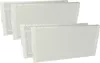 A set of four white pleated air filters, stacked diagonally. Produktbild-Vorschau