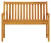 vidaXL Gartenbank 110 cm Massivholz Akazie Produktbild-Vorschau 3