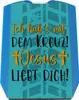 Jesus liebt dich Parkscheibe mit Spruch Ich habs mit dem Produktbild-Vorschau 1