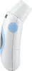 Side view of a white and light blue digital thermometer. Produktbild-Vorschau