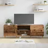 vidaXL TV-Schränk 150 x 30 x 50 cm Altholz Holzwerkstoff Produktbild-Vorschau 4