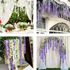 EDIBAZZAR | 12 pezzi Glicine per ghirlanda fiori pendenti Anteprima dell’immagine prodotto 19