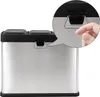 SONGMICS Mülltrenner 3 x 15,0 l edelstahl Produktbild-Vorschau 15