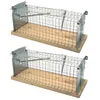 2er Set Mausefalle Lebend Rattenfalle 29 x 12 x 12,5 cm Produktbild-Vorschau 1