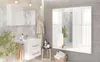 Stamar | Badezimmer, Hängeschrank, 40x90 cm, Weiß, Produktbild-Vorschau 4