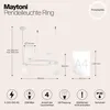 Maytoni Moderne Pendelleuchte Ring 4xG9 excl. in Weiß aus Produktbild-Vorschau 3