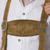 Lange Lederhose Jakob - olivbraun, 50 Produktbild-Vorschau 7