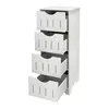 Badezimmerschrank Kommode Badschrank mit 4 Schublade Produktbild-Vorschau 7