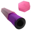 Alfombrilla redonda rosa para cartas y juegos de mesa Vista previa de la imagen del producto 4