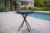 DEGAMO Bistrotisch Balkontisch MILANO 60cm rund, Metall Produktbild-Vorschau 2