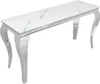 Eleganter Konsolentisch MODERN BAROCK 145cm Glasplatte in Produktbild-Vorschau 9