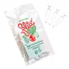 A clear plastic bag containing 50 silver Christmas ornament hooks, with the brand logo and product information printed on the bag. Produktbild-Vorschau