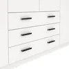 CALICOSY - Armoire 4 portes et 3 tiroirs L196 cm - PRINT Voir les images du produit 6