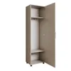 Garderobenschrank LIVIA Kaschmir – Flur-Hochschrank mit Produktbild-Vorschau 3