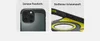 Two close-up views of a phone case, one showing the precise fit around the camera module and the other highlighting the shock-absorbing foam. Produktbild-Vorschau