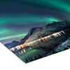 MuchoWow® MuchoWow® Gerahmtes Poster Nordlicht - Berg - Produktbild-Vorschau 7