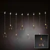 KONSTSMIDE Tenda luminosa a LED, 8 stelle in plastica, 8 Anteprima dell’immagine prodotto 3