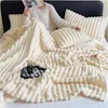 Plüsch-Überwurfdecke,gemütliche,flauschige,für Bett, Sofa Produktbild-Vorschau 2