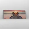 Bild auf Leinwand - Leinwandbild - Einteilig - Brücke Holz Produktbild-Vorschau 4