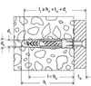 Fischer Universaldübel UX 8x50 R + Ösenhaken Produktbild-Vorschau 9