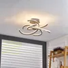 Lindby Divalis LED-Deckenlampe, stepdim, nickel Produktbild-Vorschau 2