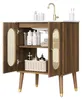 Szafka łazienkowa Merax o szerokości 61 cm z drzwiczkami z Podgląd zdjęcia produktu 11