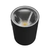 Spectrum LED Außenleuchte Wandlampe Torre Rund Schwarz IP54 Produktbild-Vorschau 3