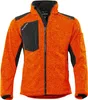 Qualitex Strick-Fleecejacke "protectano" orange XS Produktbild-Vorschau 1