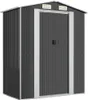 vidaXL Abri de jardin anthracite 192x108x223 cm Acier Voir les images du produit 1