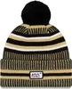 NFL New Orleans Saints Sideline 2019 Bobble Wollmütze Produktbild-Vorschau 2