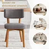LVHOM Chaise rembourrée massive (lot de 2) recouverte de Voir les images du produit 7